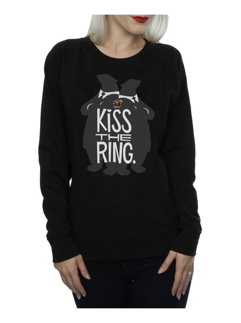 Disney - Sweat ZOOTROPOLIS KISS THE RING Noir - Kiabi