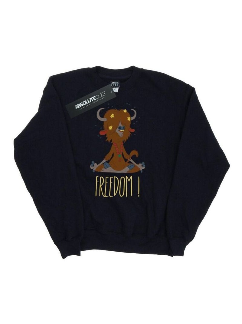 Disney - Sweat ZOOTROPOLIS YAK FREEDOM Noir - Kiabi