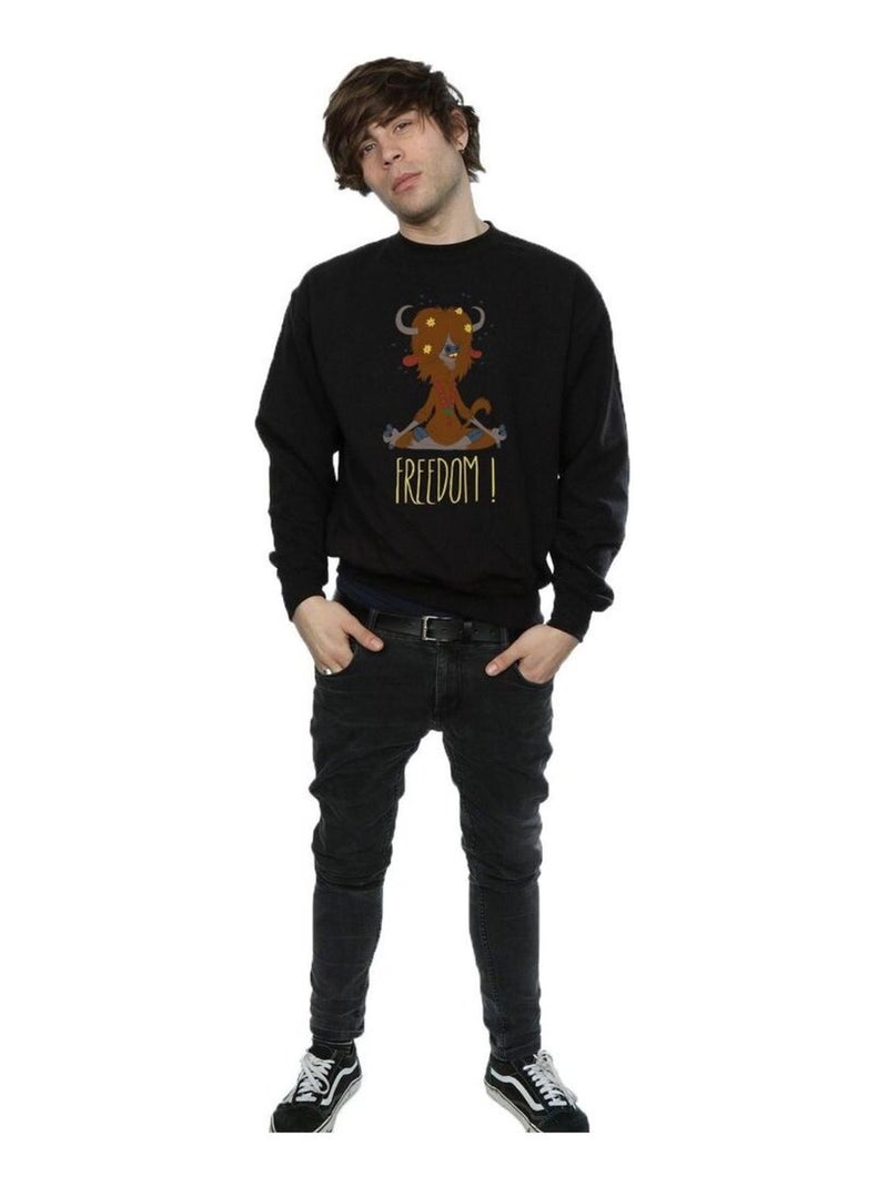 Disney - Sweat ZOOTROPOLIS YAK FREEDOM Noir - Kiabi