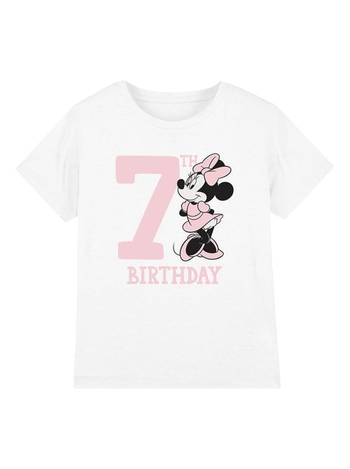 Disney - T-shirt 7ème anniversaire motif Minnie Mouse - Kiabi