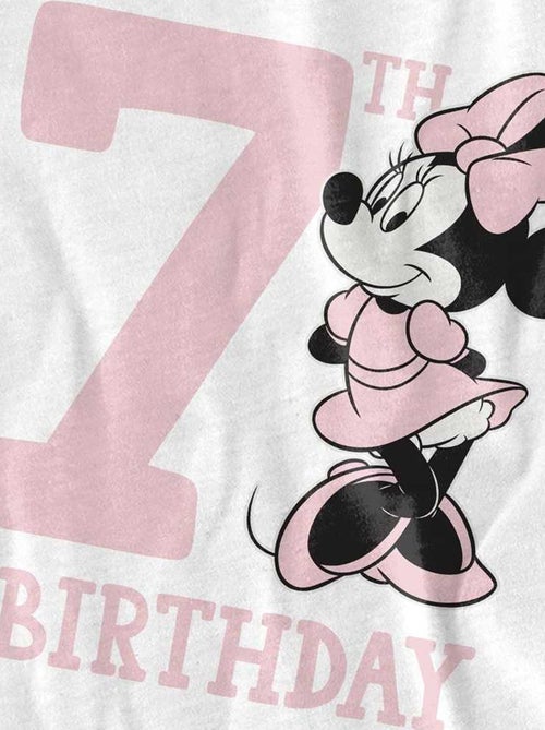 Disney - T-shirt 7ème anniversaire motif Minnie Mouse - Kiabi