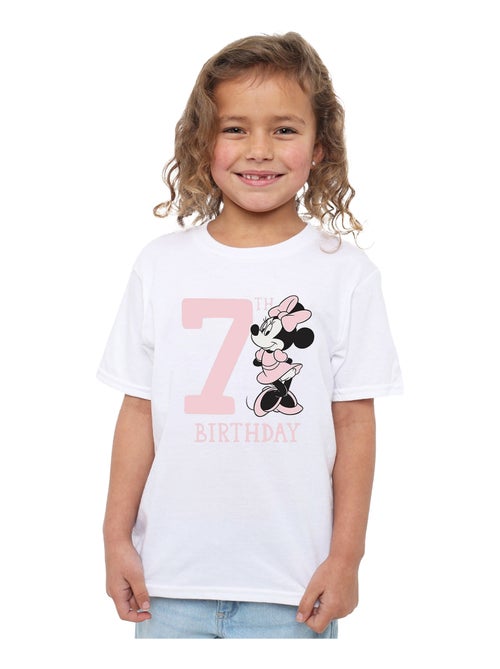 Disney - T-shirt 7ème anniversaire motif Minnie Mouse - Kiabi