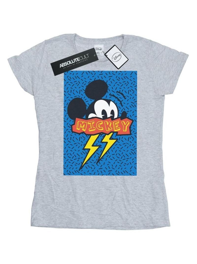 Disney - T-shirt 90S Gris chiné - Kiabi