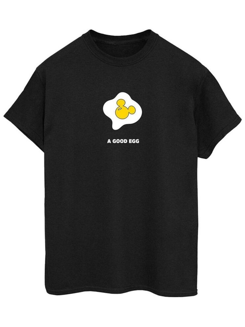 Disney - T-shirt A GOOD EGG Noir - Kiabi