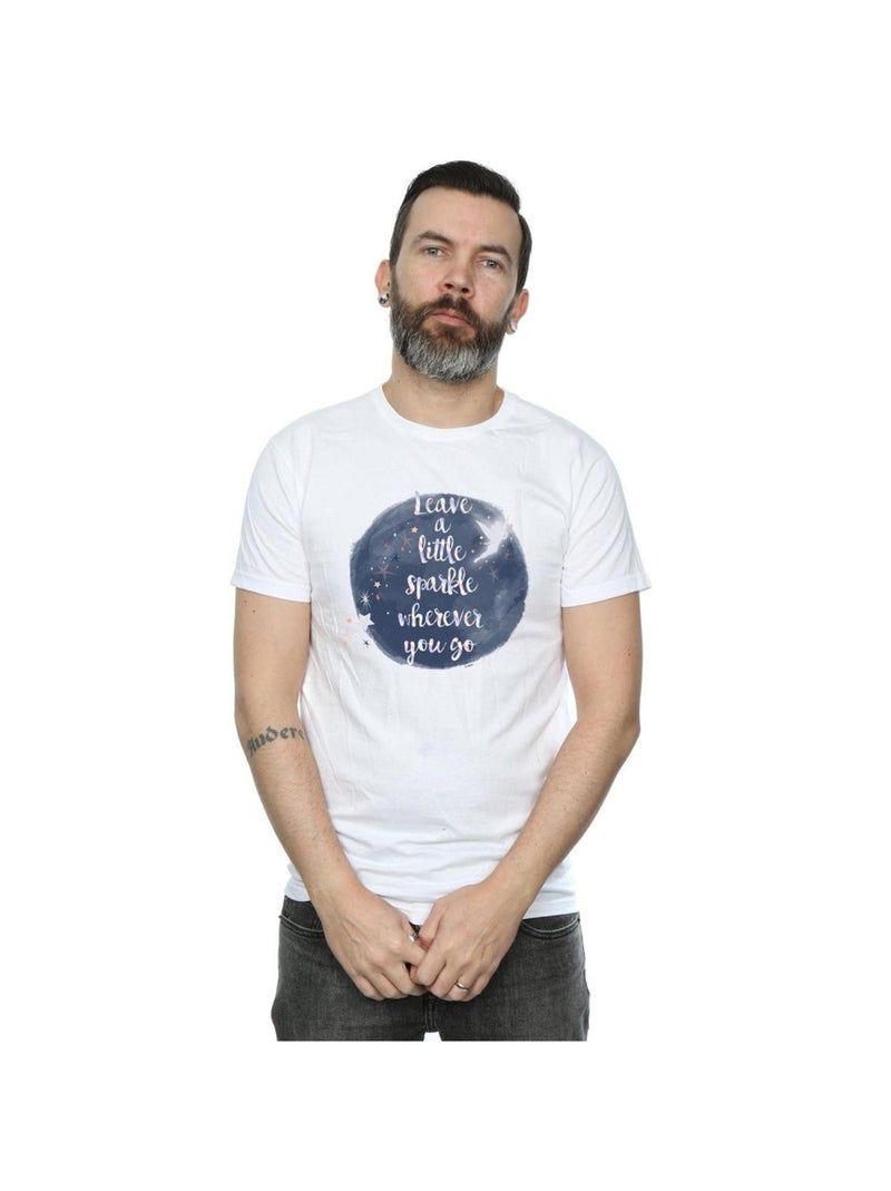 Disney - T-shirt A LITTLE SPARKLE Blanc - Kiabi