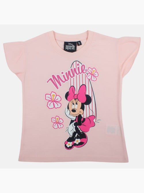 Disney - t-shirt à manches volantées imprimé, col rond - Kiabi Disney - t-shirt à manches volantées imprimé, col rond - Kiabi