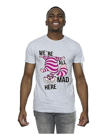 Disney - T-shirt Alice au Pays des Merveilles ALL MAD HERE