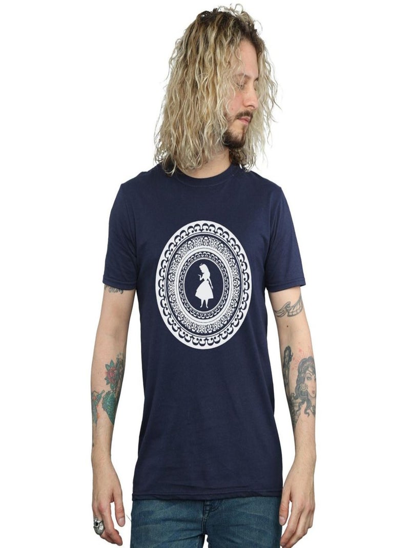 Disney - T-shirt Alice au Pays des Merveilles Bleu marine - Kiabi