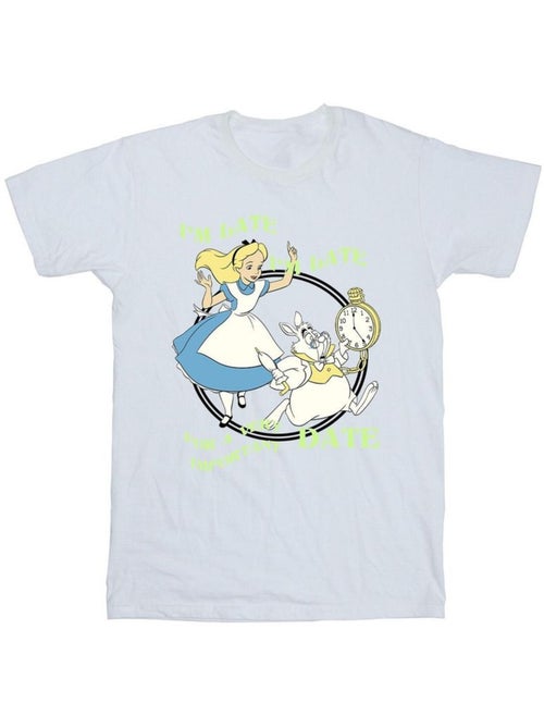 Disney - T-shirt Alice au Pays des Merveilles I'M LATE - Kiabi Disney - T-shirt Alice au Pays des Merveilles I'M LATE - Kiabi