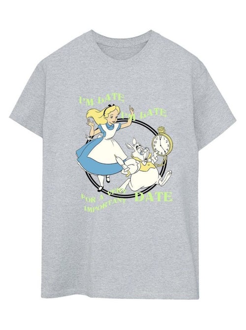 Disney - T-shirt Alice au Pays des Merveilles I'M LATE - Kiabi Disney - T-shirt Alice au Pays des Merveilles I'M LATE - Kiabi