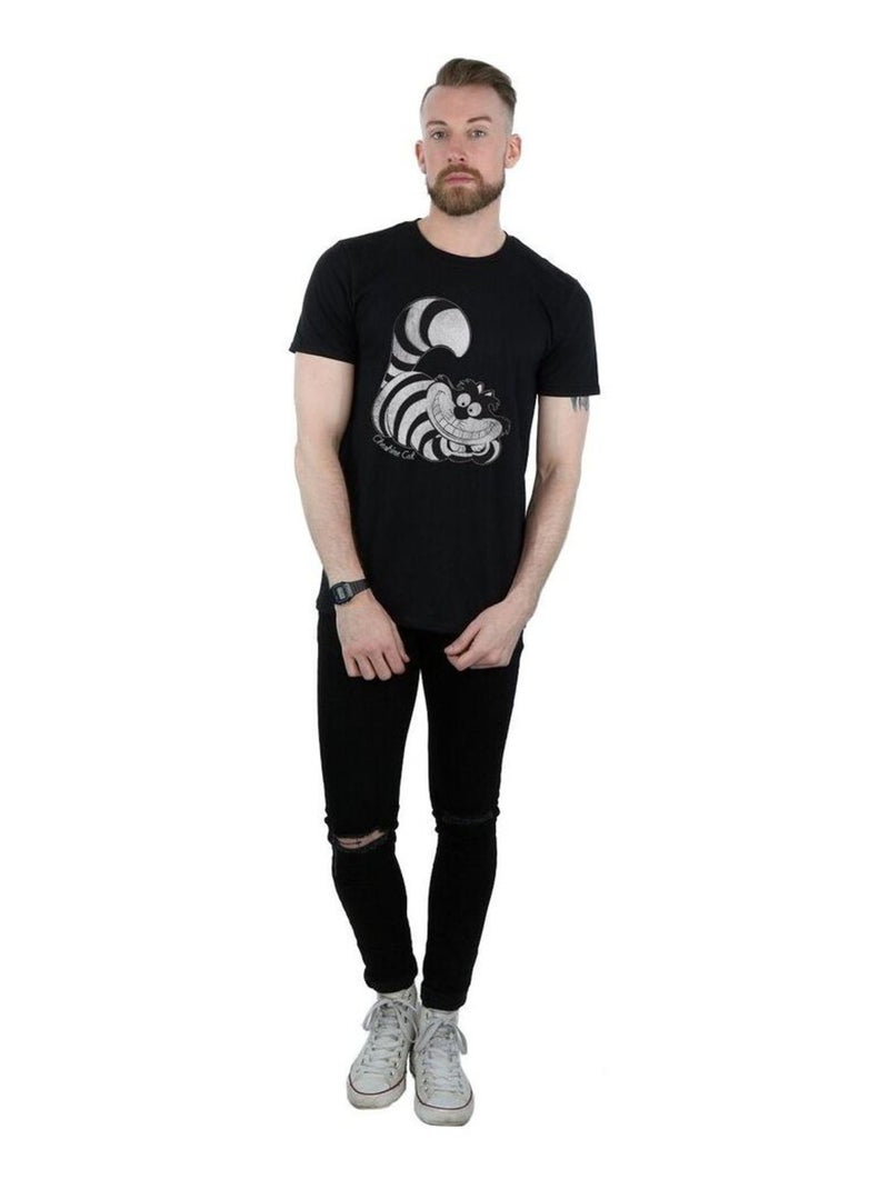 Disney - T-shirt Alice au Pays des Merveilles Noir - Kiabi