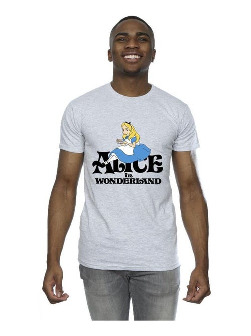 Disney - T-shirt Alice au Pays des Merveilles TEA DRINKER - Kiabi