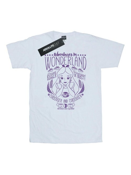 Disney - T-shirt ALICE IN WONDERLAND ADVENTURES IN WONDERLAND - Kiabi