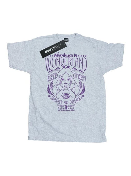Disney - T-shirt ALICE IN WONDERLAND ADVENTURES IN WONDERLAND - Kiabi