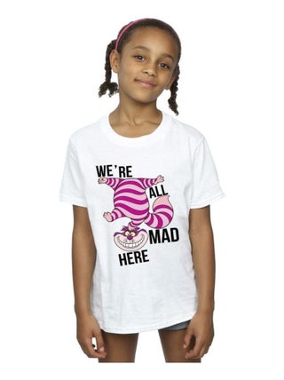 Disney - T-shirt ALICE IN WONDERLAND ALL MAD HERE