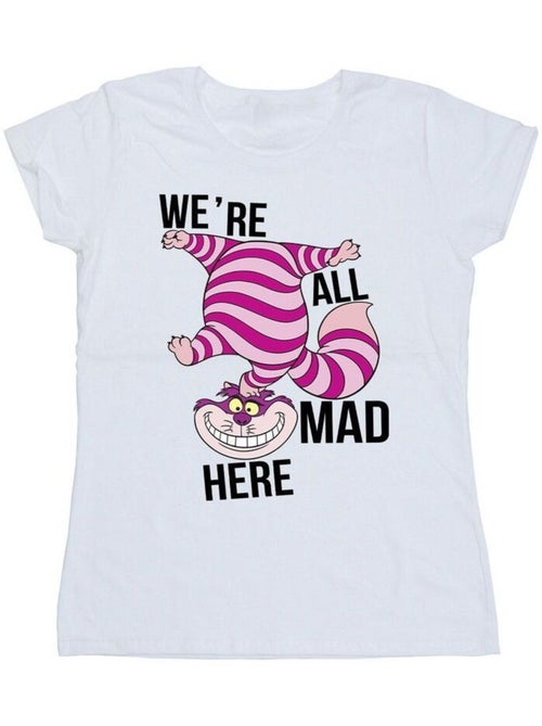 Disney - T-shirt ALICE IN WONDERLAND ALL MAD HERE - Kiabi