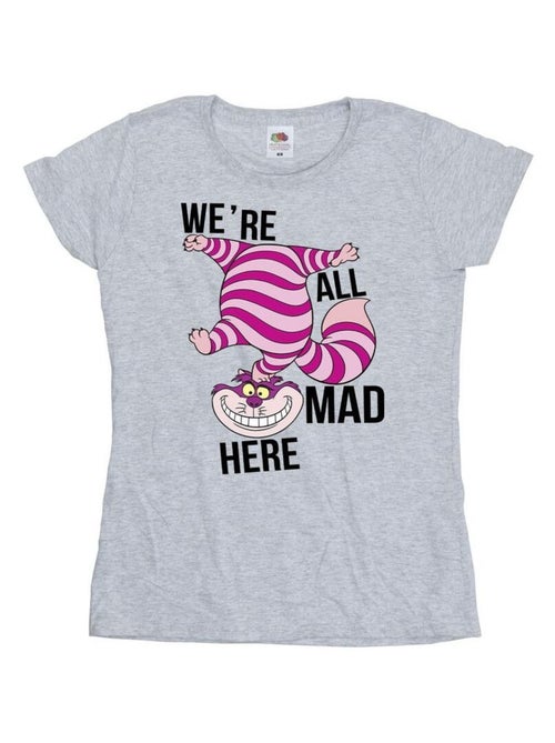 Disney - T-shirt ALICE IN WONDERLAND ALL MAD HERE - Kiabi Disney - T-shirt ALICE IN WONDERLAND ALL MAD HERE - Kiabi