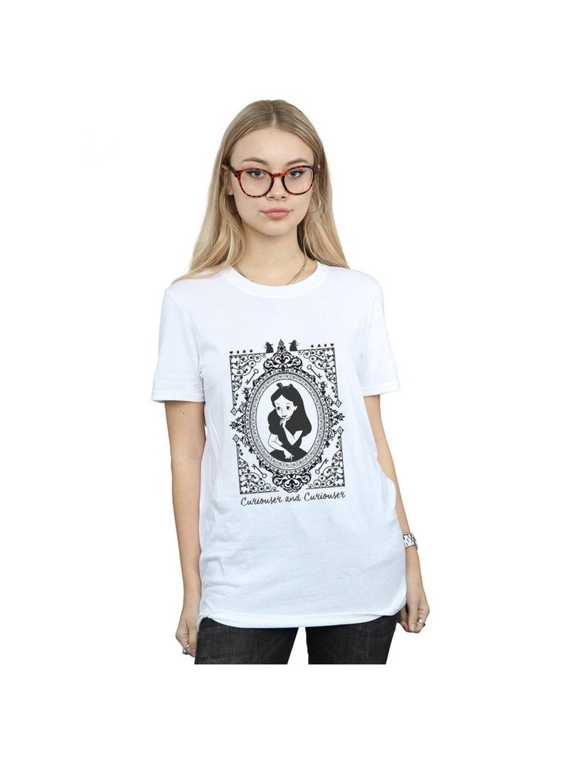 Disney - T-shirt ALICE IN WONDERLAND Blanc - Kiabi