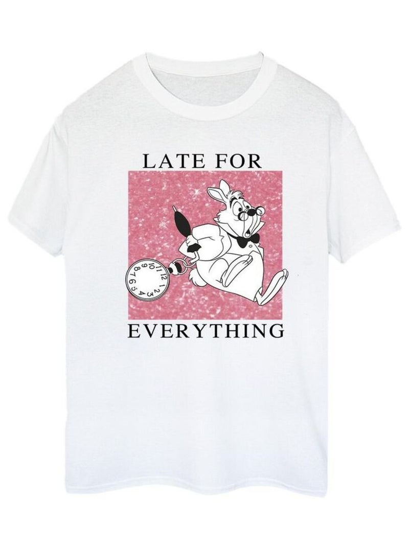 Disney - T-shirt ALICE IN WONDERLAND Blanc - Kiabi