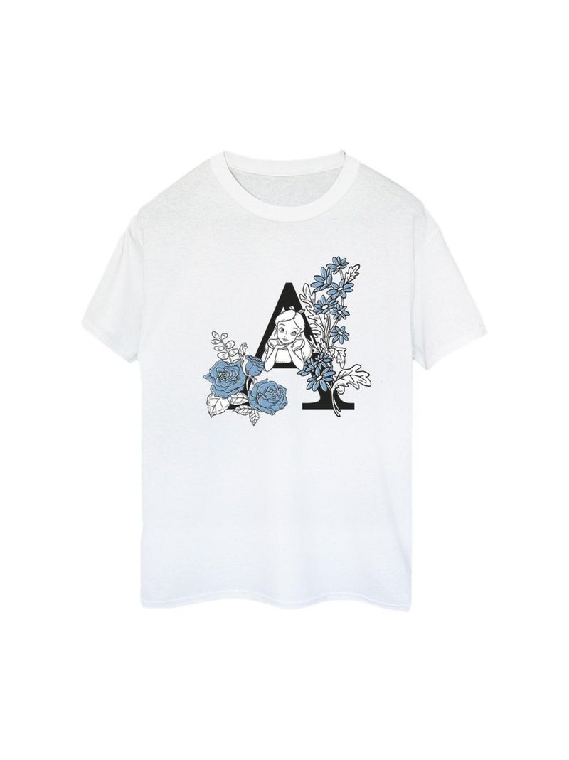 Disney - T-shirt ALICE IN WONDERLAND Blanc - Kiabi
