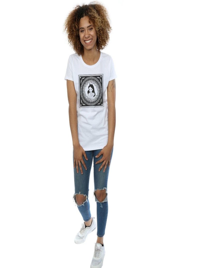 Disney - T-shirt ALICE IN WONDERLAND Blanc - Kiabi