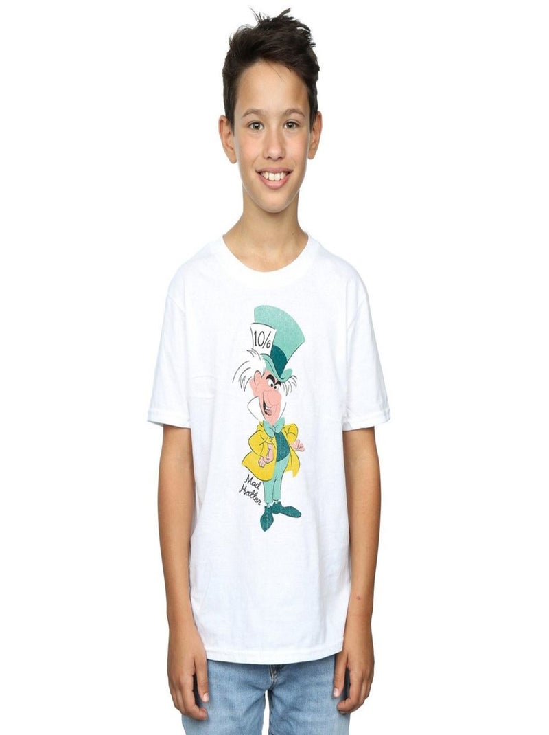 Disney - T-shirt ALICE IN WONDERLAND Blanc - Kiabi