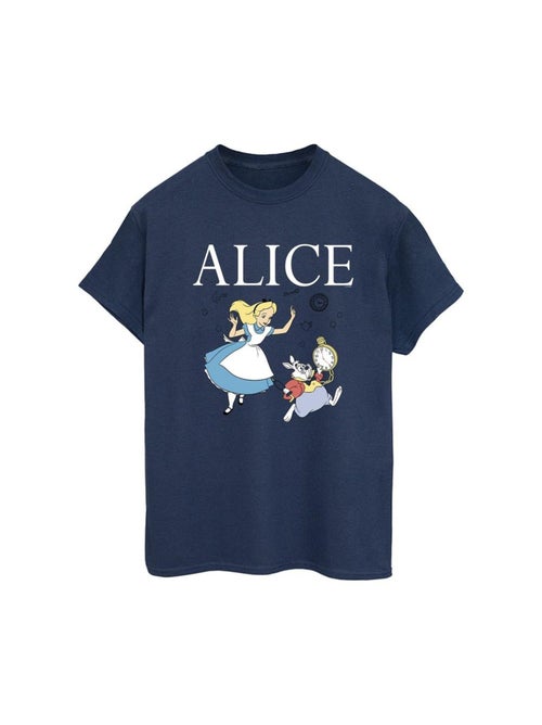 Disney - T-shirt ALICE IN WONDERLAND FOLLOW THE RABBIT - Kiabi Disney - T-shirt ALICE IN WONDERLAND FOLLOW THE RABBIT - Kiabi