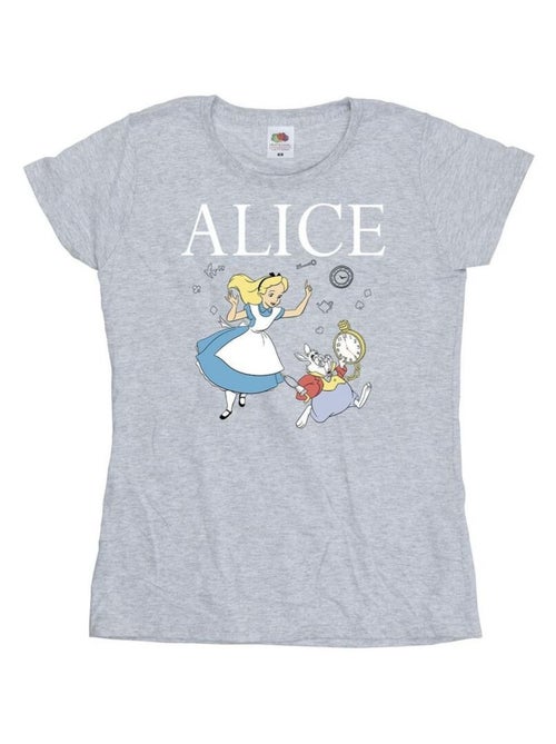 Disney - T-shirt ALICE IN WONDERLAND FOLLOW THE RABBIT - Kiabi Disney - T-shirt ALICE IN WONDERLAND FOLLOW THE RABBIT - Kiabi