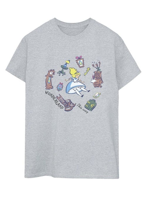 Disney - T-shirt ALICE IN WONDERLAND - Kiabi Disney - T-shirt ALICE IN WONDERLAND - Kiabi