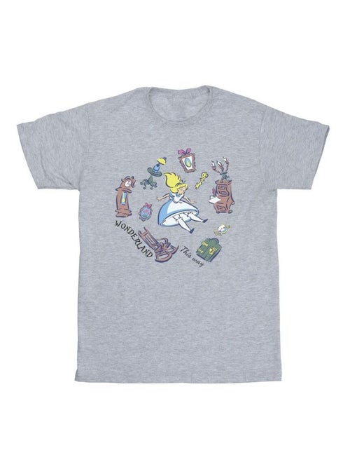 Disney - T-shirt ALICE IN WONDERLAND - Kiabi Disney - T-shirt ALICE IN WONDERLAND - Kiabi