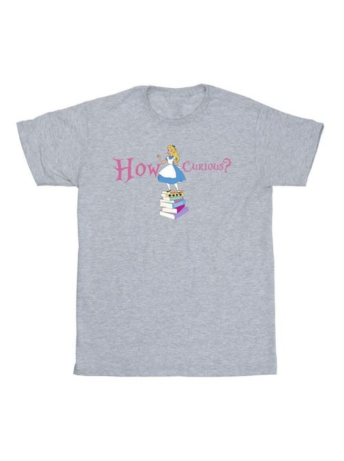 Disney - T-shirt ALICE IN WONDERLAND HOW CURIOUS - Kiabi Disney - T-shirt ALICE IN WONDERLAND HOW CURIOUS - Kiabi