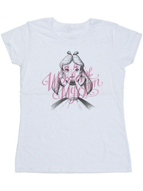 Disney - T-shirt ALICE IN WONDERLAND IN A WORLD OF MY OWN - Kiabi