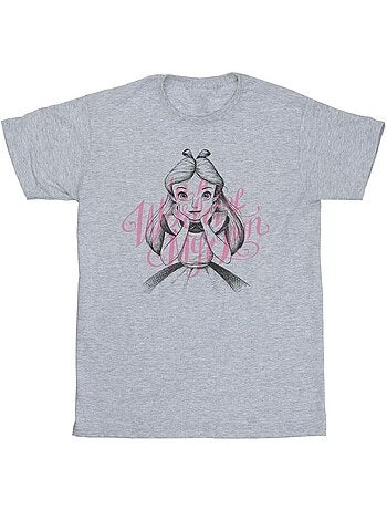 Disney - T-shirt ALICE IN WONDERLAND IN A WORLD OF MY OWN