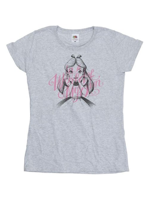 Disney - T-shirt ALICE IN WONDERLAND IN A WORLD OF MY OWN - Kiabi