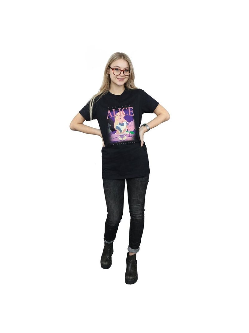 Disney - T-shirt ALICE IN WONDERLAND Noir - Kiabi
