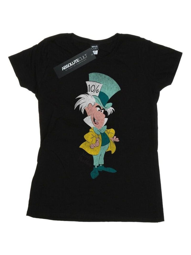 Disney - T-shirt ALICE IN WONDERLAND Noir - Kiabi