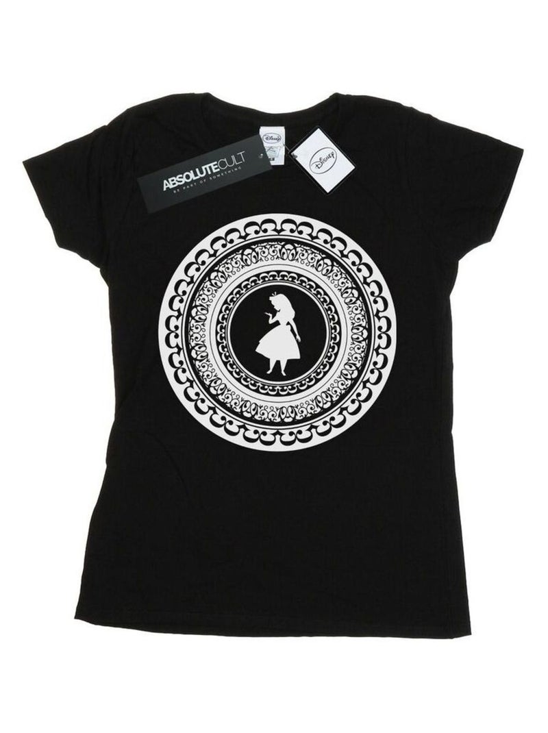 Disney - T-shirt ALICE IN WONDERLAND Noir - Kiabi