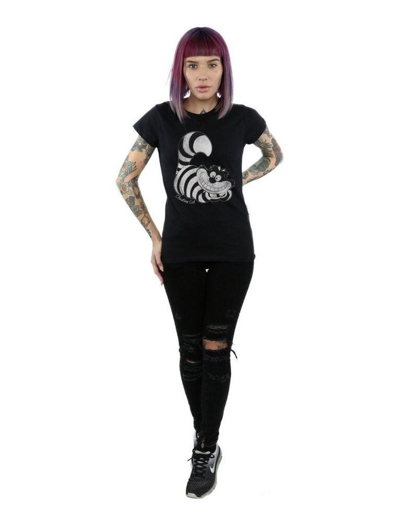 Disney - T-shirt ALICE IN WONDERLAND Noir - Kiabi