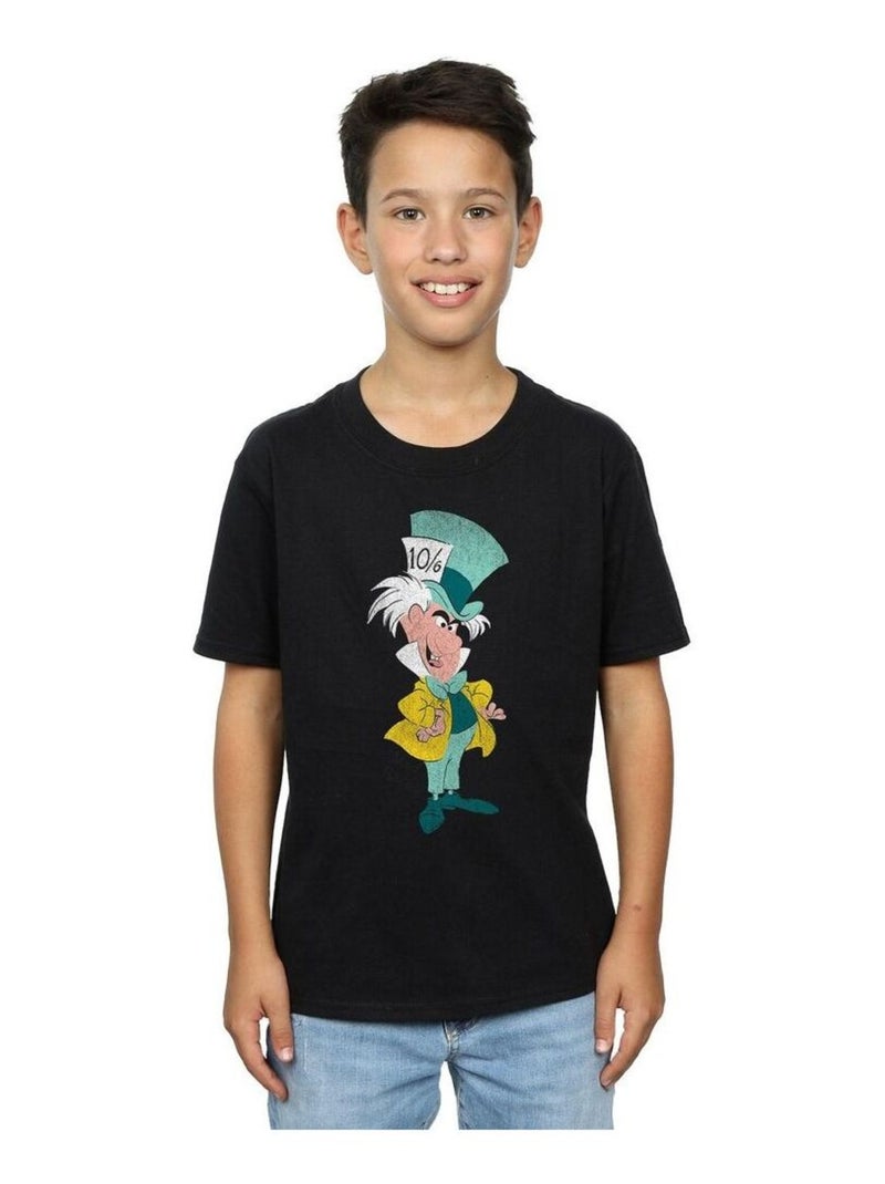 Disney - T-shirt ALICE IN WONDERLAND Noir - Kiabi