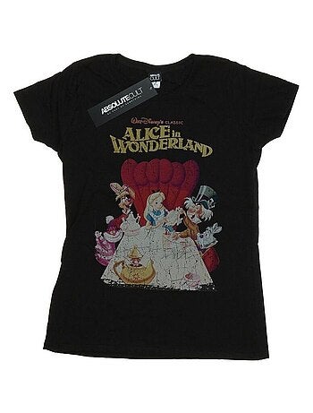 Disney - T-shirt ALICE IN WONDERLAND RETRO POSTER