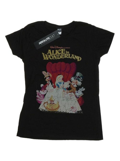 Disney - T-shirt ALICE IN WONDERLAND RETRO POSTER - Kiabi Disney - T-shirt ALICE IN WONDERLAND RETRO POSTER - Kiabi