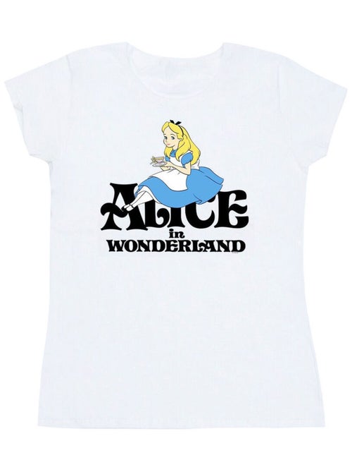 Disney - T-shirt ALICE IN WONDERLAND TEA DRINKER - Kiabi