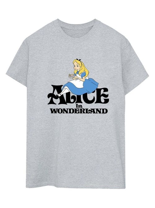 Disney - T-shirt ALICE IN WONDERLAND TEA DRINKER - Kiabi Disney - T-shirt ALICE IN WONDERLAND TEA DRINKER - Kiabi