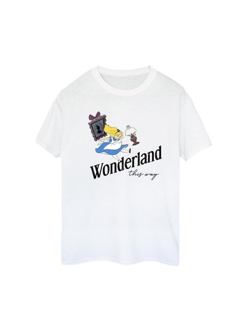 Disney - T-shirt ALICE IN WONDERLAND THIS WAY - Kiabi Disney - T-shirt ALICE IN WONDERLAND THIS WAY - Kiabi