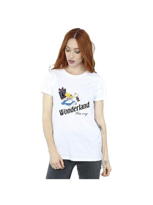 Disney - T-shirt ALICE IN WONDERLAND THIS WAY - Kiabi Disney - T-shirt ALICE IN WONDERLAND THIS WAY - Kiabi