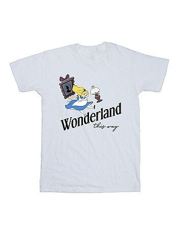 Disney - T-shirt ALICE IN WONDERLAND THIS WAY