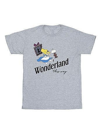 Disney - T-shirt ALICE IN WONDERLAND THIS WAY