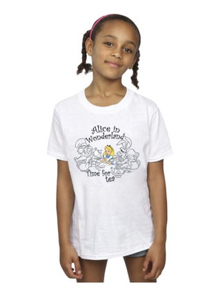 Disney - T-shirt ALICE IN WONDERLAND TIME FOR TEA