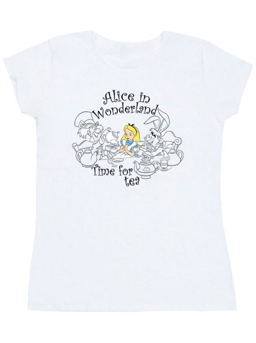 Disney - T-shirt ALICE IN WONDERLAND TIME FOR TEA - Kiabi Disney - T-shirt ALICE IN WONDERLAND TIME FOR TEA - Kiabi