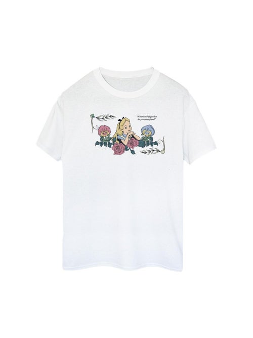 Disney - T-shirt ALICE IN WONDERLAND WHAT KIND OF GARDEN - Kiabi Disney - T-shirt ALICE IN WONDERLAND WHAT KIND OF GARDEN - Kiabi
